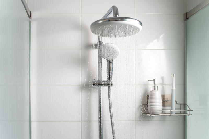 Rain Showerhead and Minimalist Fixtures